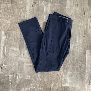 Peter Millar navy blue golf pants.